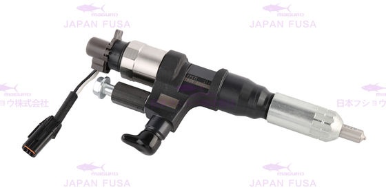 095000-6593 Diesel Fuel Injector , Denso Common Rail Injector for J08E 23670-E0010 SK350-8